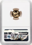 1990 P $5 Gold 1/10oz Eagle Proof NGC PF70 Ultra Cameo Don Everhart Hand Signed
